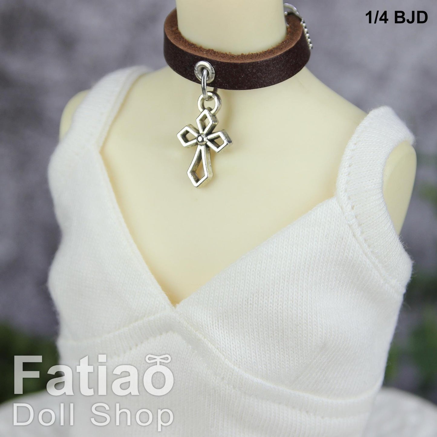Bow Choker Necklace for 1/3 1/4 BJD SD MSD Dollfie Smart Doll