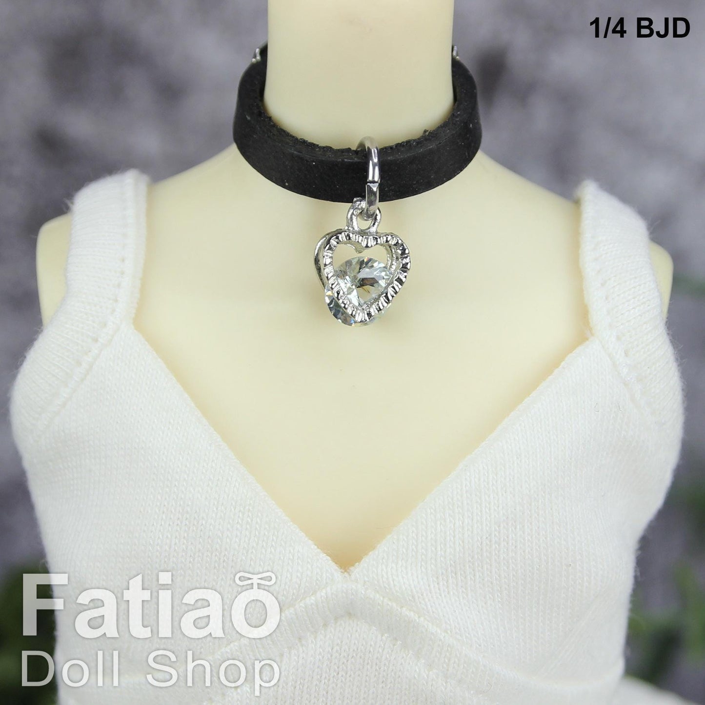 Bow Choker Necklace for 1/3 1/4 BJD SD MSD Dollfie Smart Doll