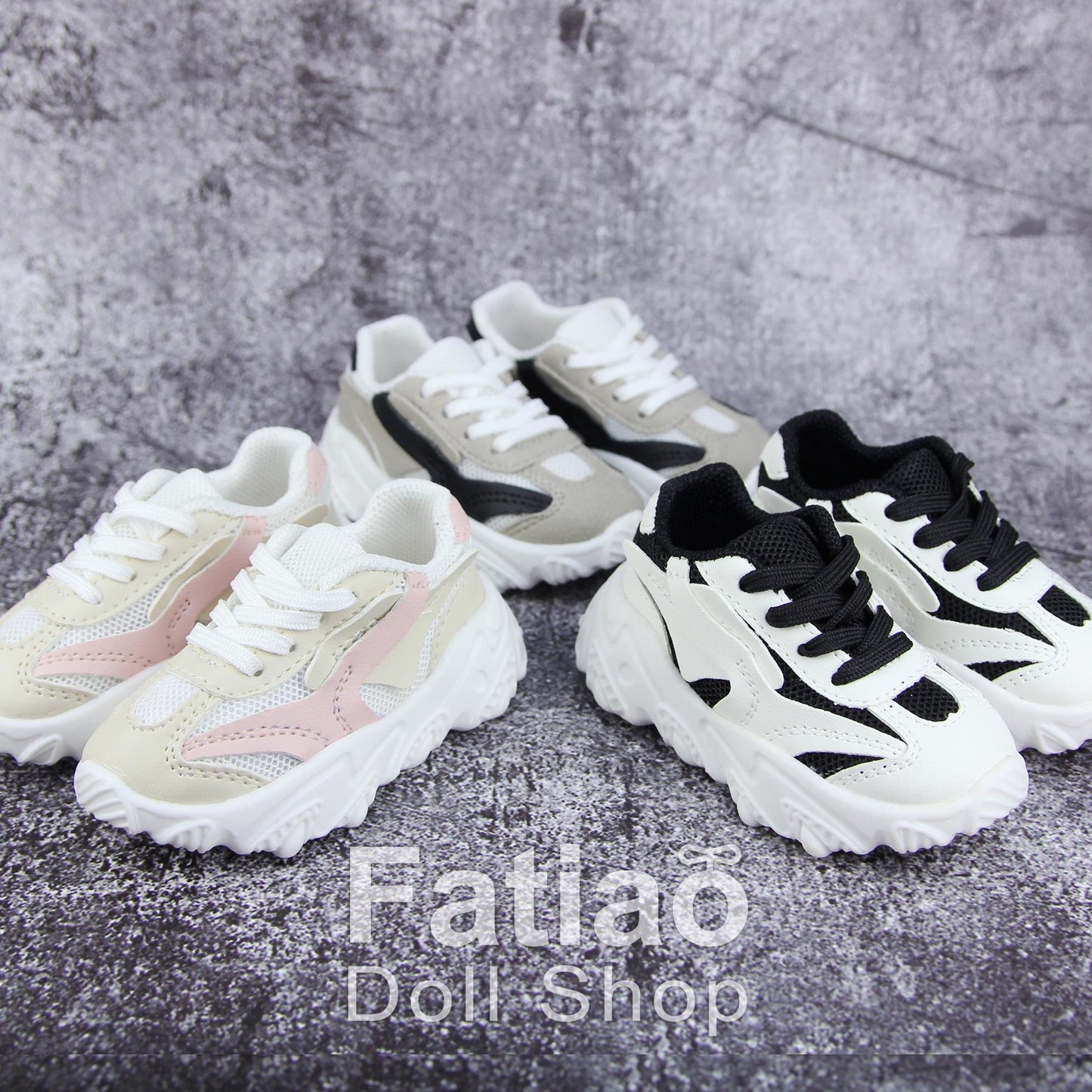 Fatiao - New Dollfie SD DD 1/3 BJD Boy Doll sneakers sports gym Vintage shoes