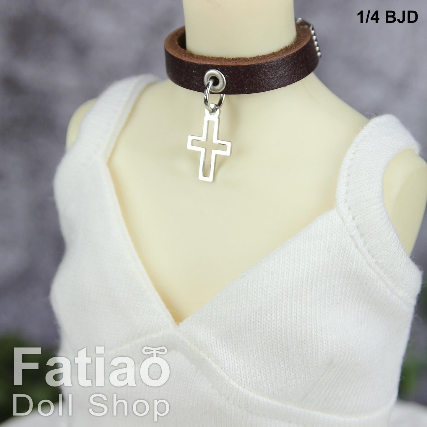 Bow Choker Necklace for 1/3 1/4 BJD SD MSD Dollfie Smart Doll