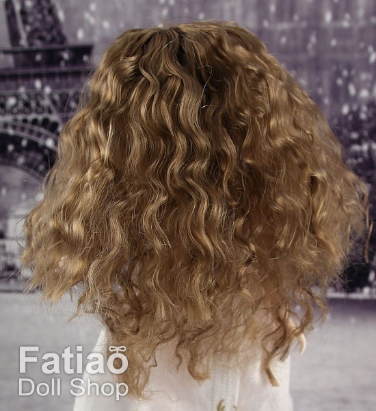 Fatiao - New Dollfie little pullip DAL Nendoroid BJD Dolls Wig - size 4-5 inch - Latte