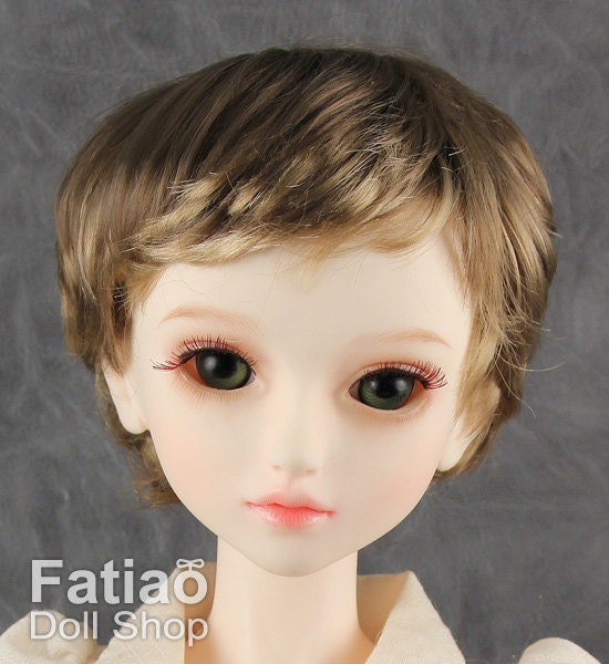 Fatiao - New Dollfie SD 1/3 BJD Dolls Wig size 8-9" - Umber & Baby Brown