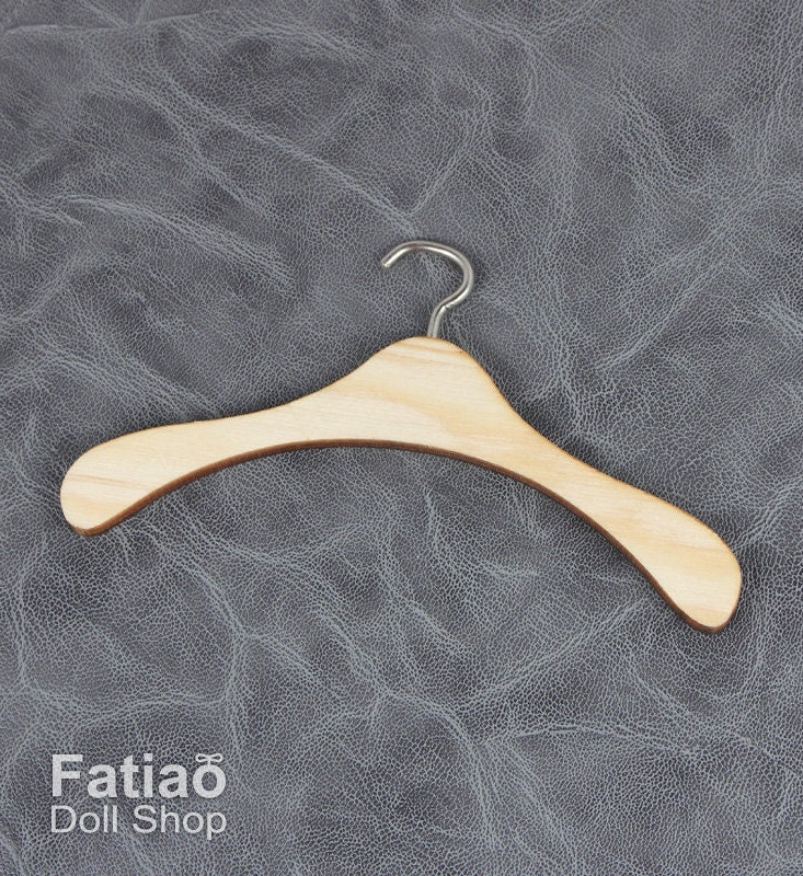 10pcs Dolls Wooden Clothes Hangers for 1/3 1/4 1/6 Uncle bjd size- SD MSD YOSD 17SD Boy