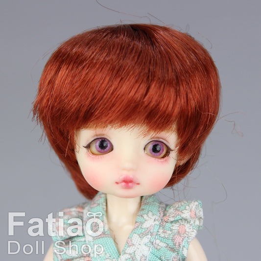 Fatiao - New BJD Dollfie pukipuki BF Pocket 3-4" Doll Wig - Carrot