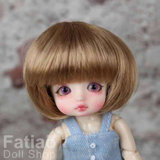 Fatiao - New BJD Dollfie pukipuki BF Pocket 3-4" Doll Wig - Ocher