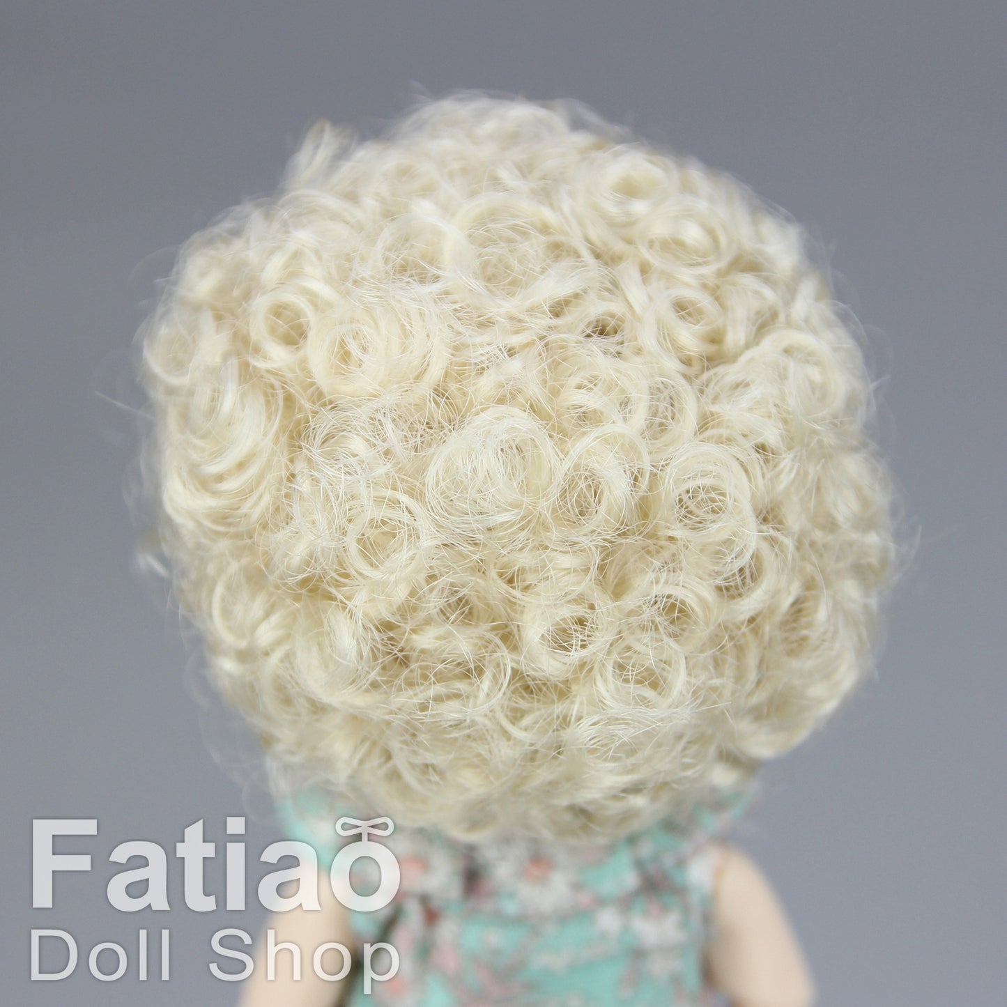 Fatiao - New BJD Dollfie 1/12 pukipuki BF Pocket 3-4" Doll Wig - blonde