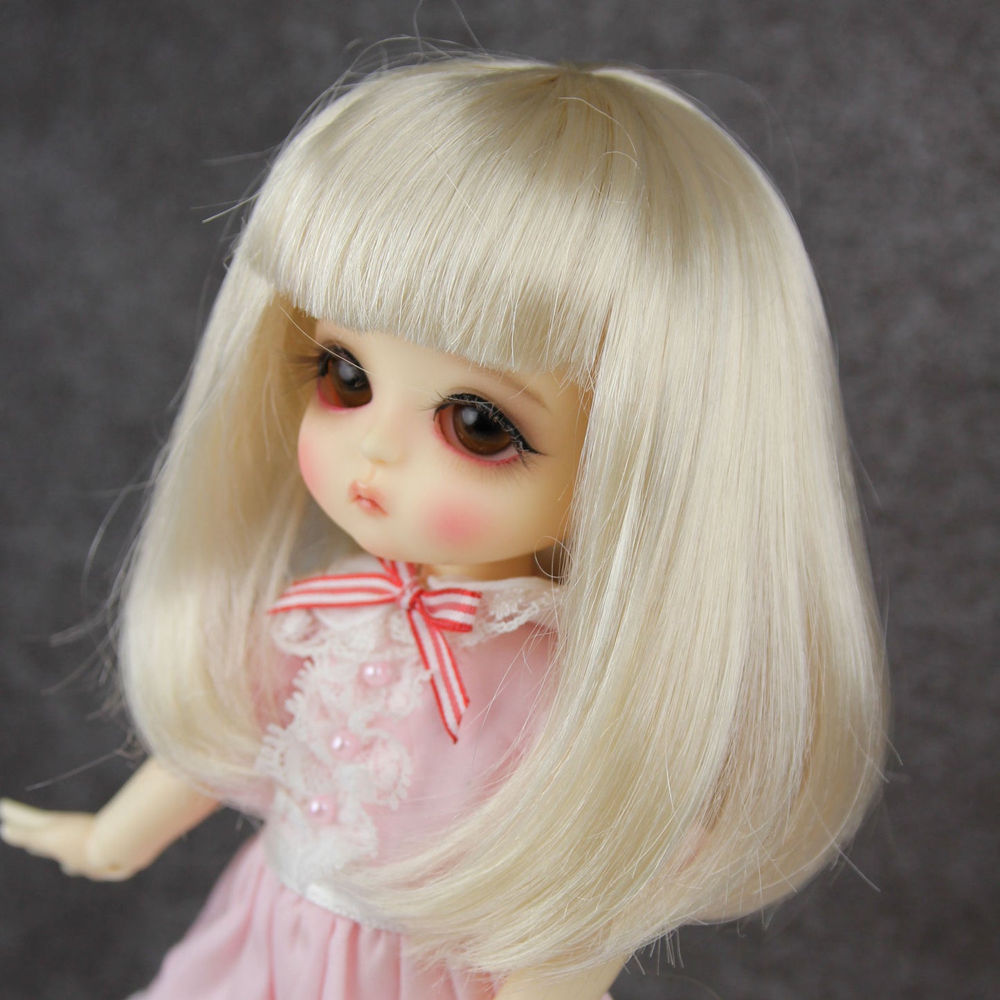 Fatiao - BJD Dollfie Lati Yellow Pukifee 5-6" Doll Wig - Bonde
