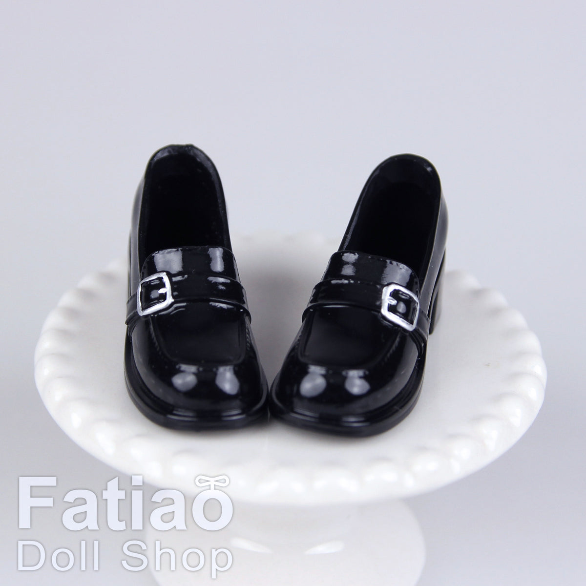 1/6 Female Action Figure Doll Shoes iMda 2.7 Buckle Loafers School Shoes 3.5cm