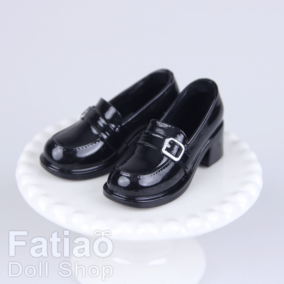 1/6 Female Action Figure Doll Shoes iMda 2.7 Buckle Loafers School Shoes 3.5cm