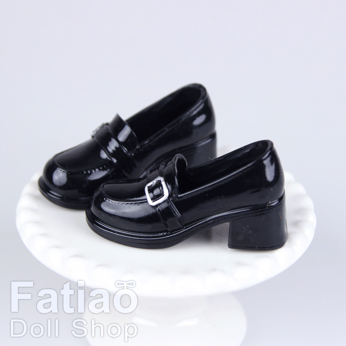 1/6 Female Action Figure Doll Shoes iMda 2.7 Buckle Loafers School Shoes 3.5cm