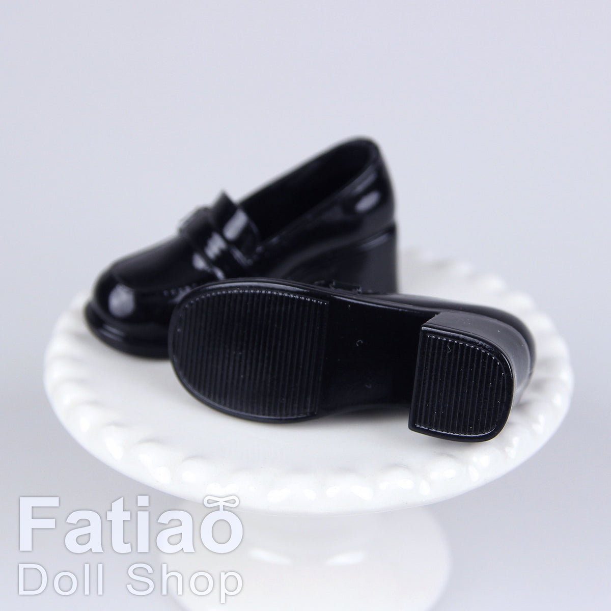 1/6 Female Action Figure Doll Shoes iMda 2.7 Buckle Loafers School Shoes 3.5cm