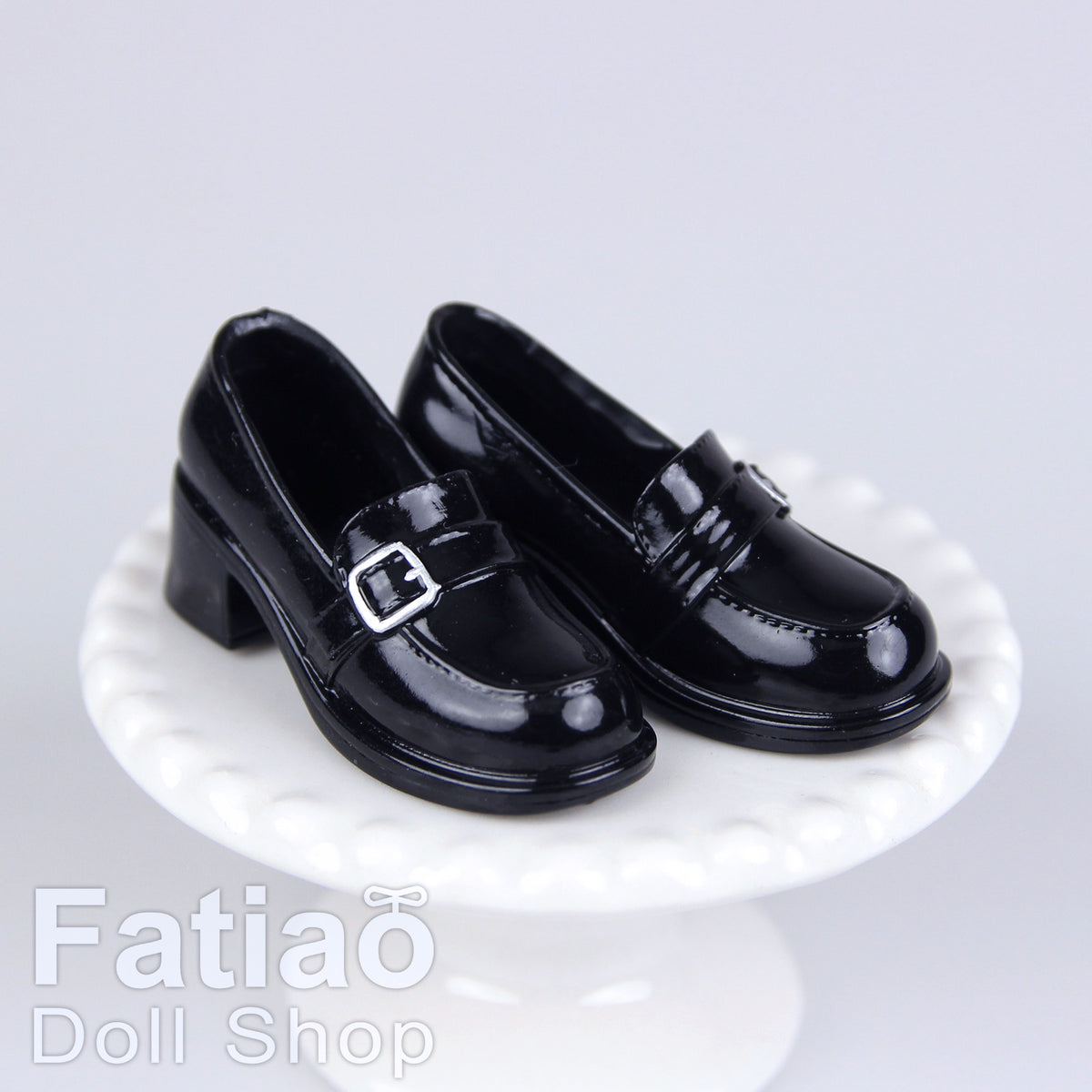 1/6 Female Action Figure Doll Shoes iMda 2.7 Buckle Loafers School Shoes 3.5cm