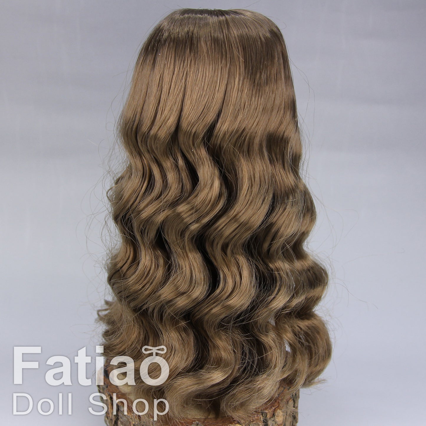 Fatiao - New Dollfie MSD Kaye Wiggs 1/4 BJD Size 7-8 inch Dolls Curls Wig Brown