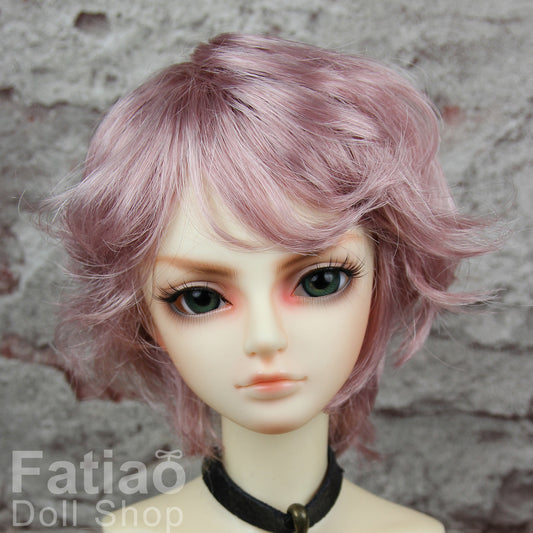 Fatiao - New Dollfie SD 1/3 BJD Dolls Wig size 8-9" - Deep pink