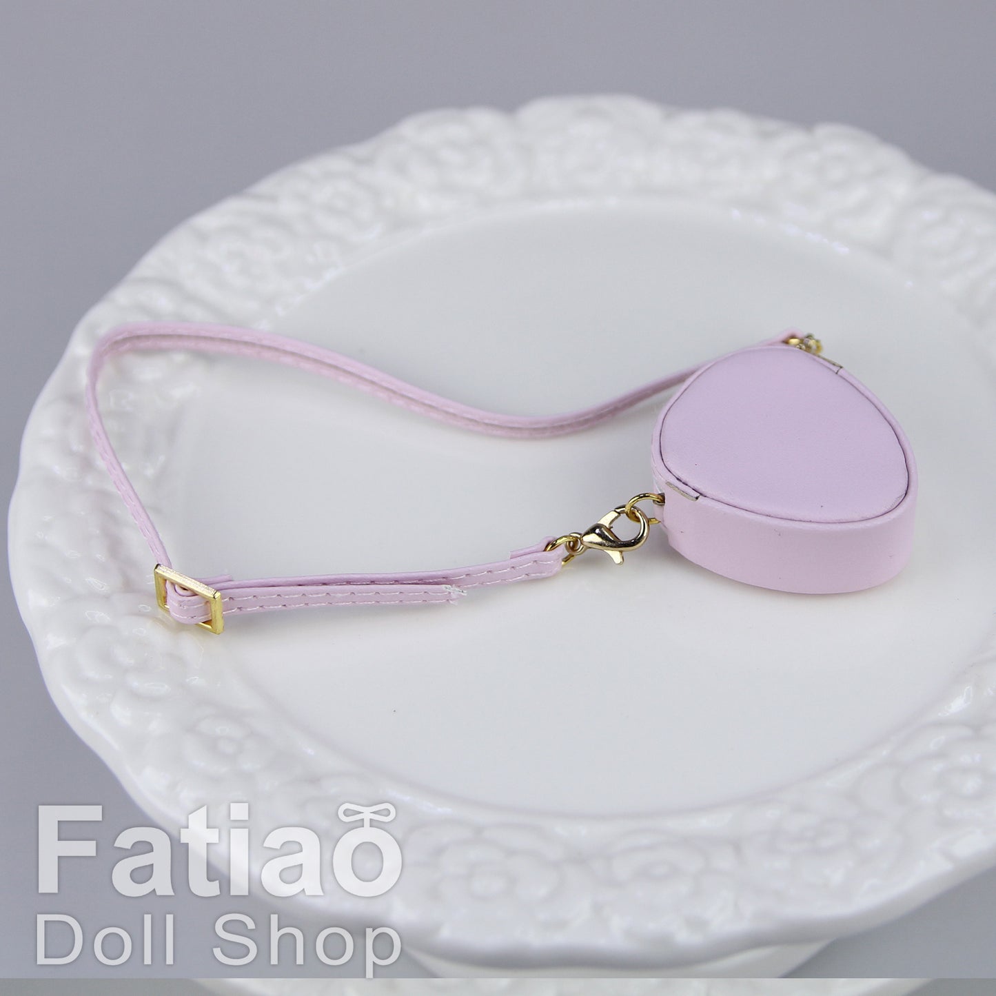 Strawberry side Dolls backpack  Bag for blythe Barbie 1/6 1/8 BJD dolls accessories