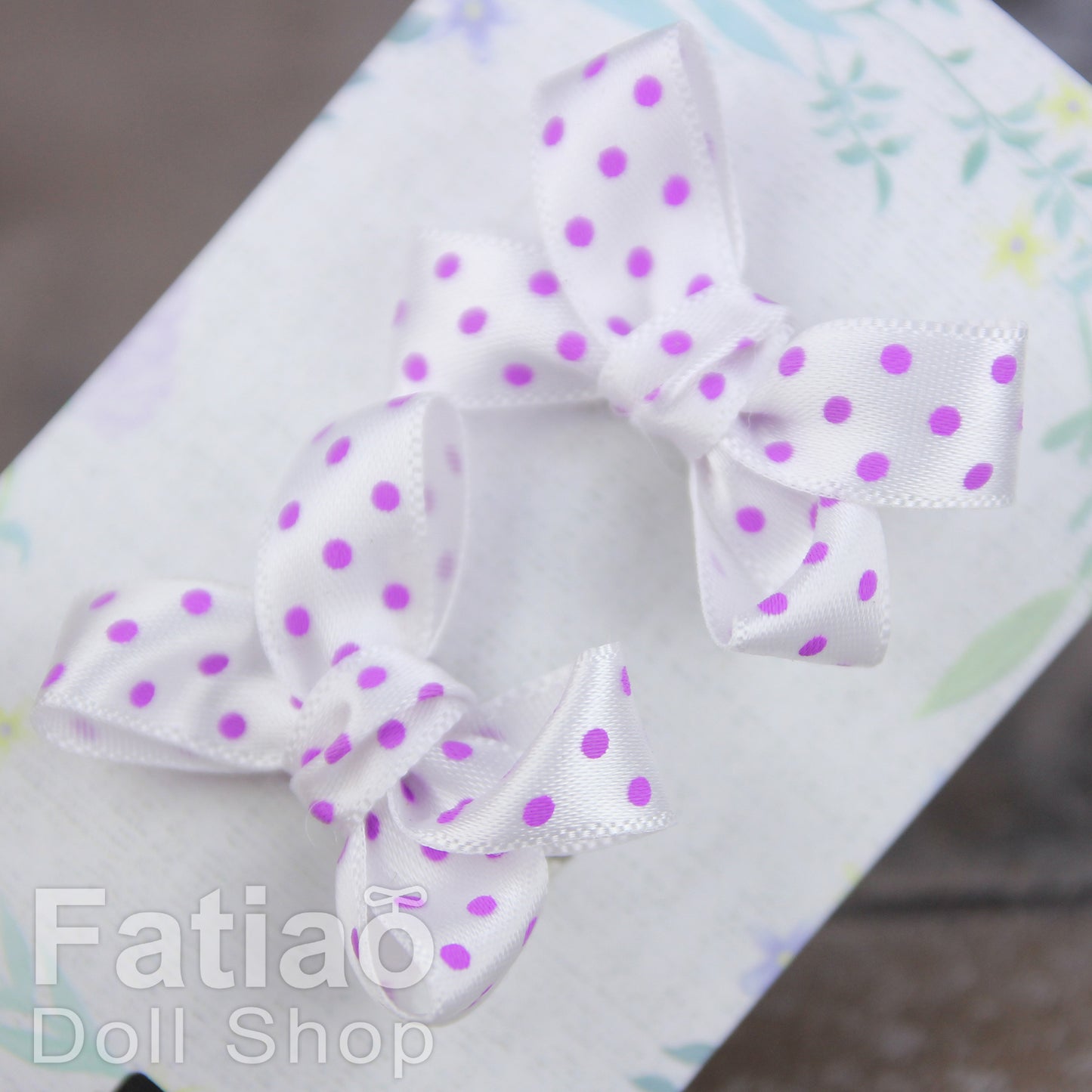 Dolls BJD Ribbon Hair Clip - Fatiao handmade