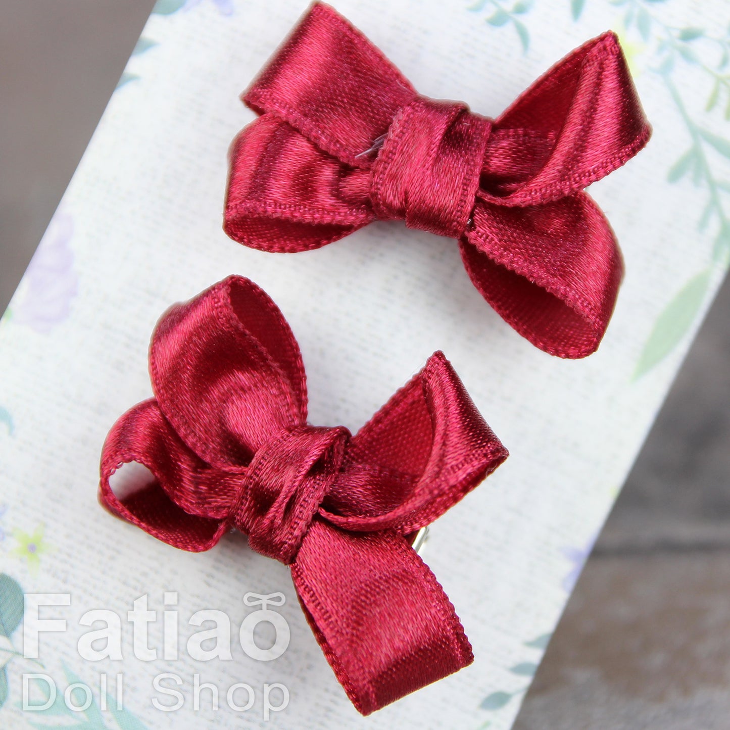 Dolls BJD Ribbon Hair Clip - Fatiao handmade
