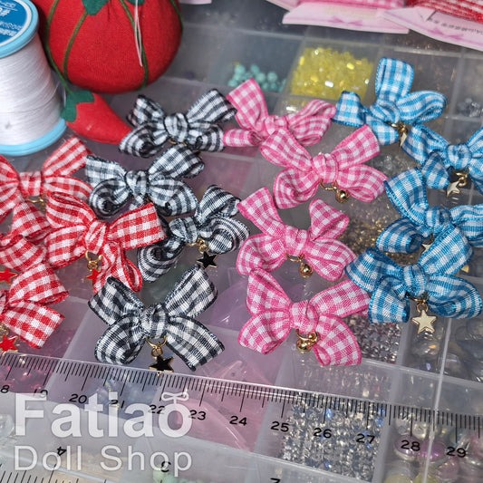 Dolls BJD Ribbon Hair Clip - Fatiao handmade