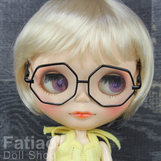 New Dolls fashion Sunglasses Glasses fit Blythe - Black