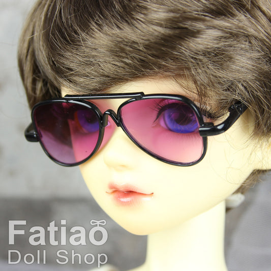 New fashion Dolls Sun Glasses fit 1/3 BJD SD Super Dollfie Black Purple