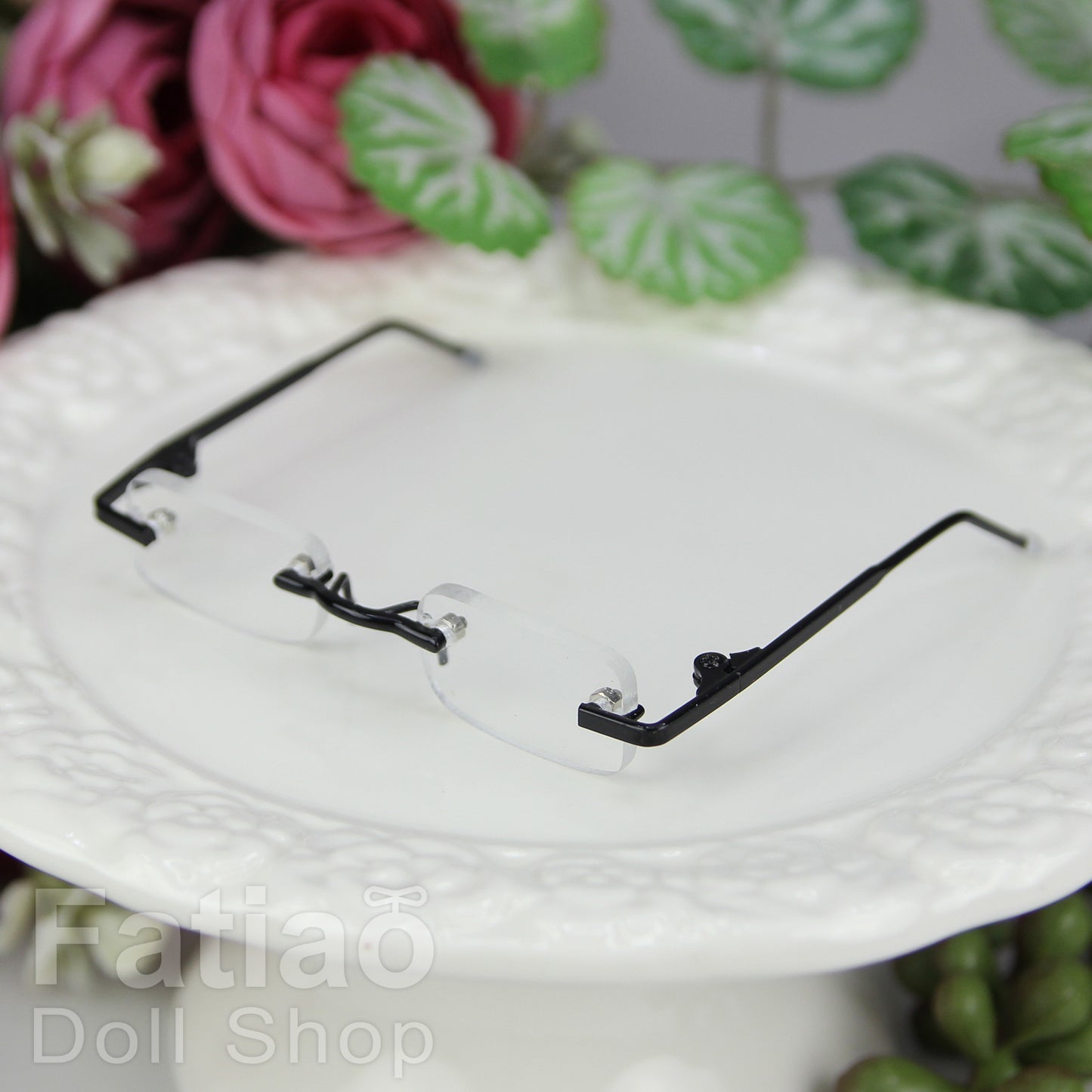 New fashion Rimless Frames Dolls Glasses fit 1/3 BJD SD Super Dollfie