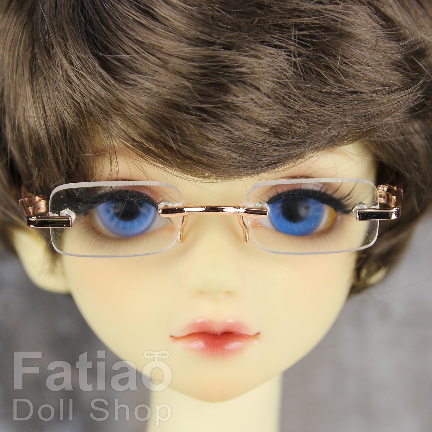 New fashion Rimless Frames Dolls Glasses fit 1/3 BJD SD Super Dollfie