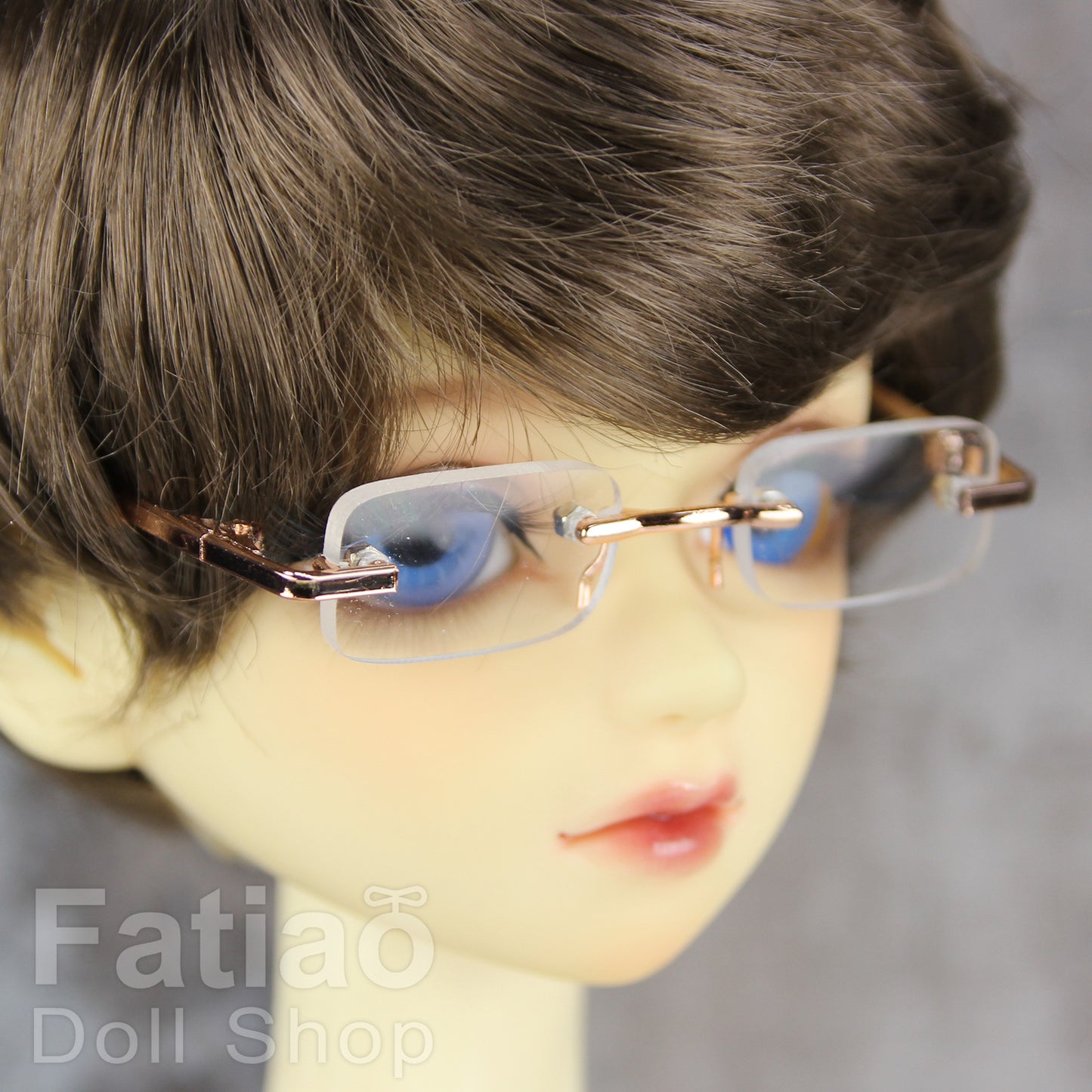 New fashion Rimless Frames Dolls Glasses fit 1/3 BJD SD Super Dollfie
