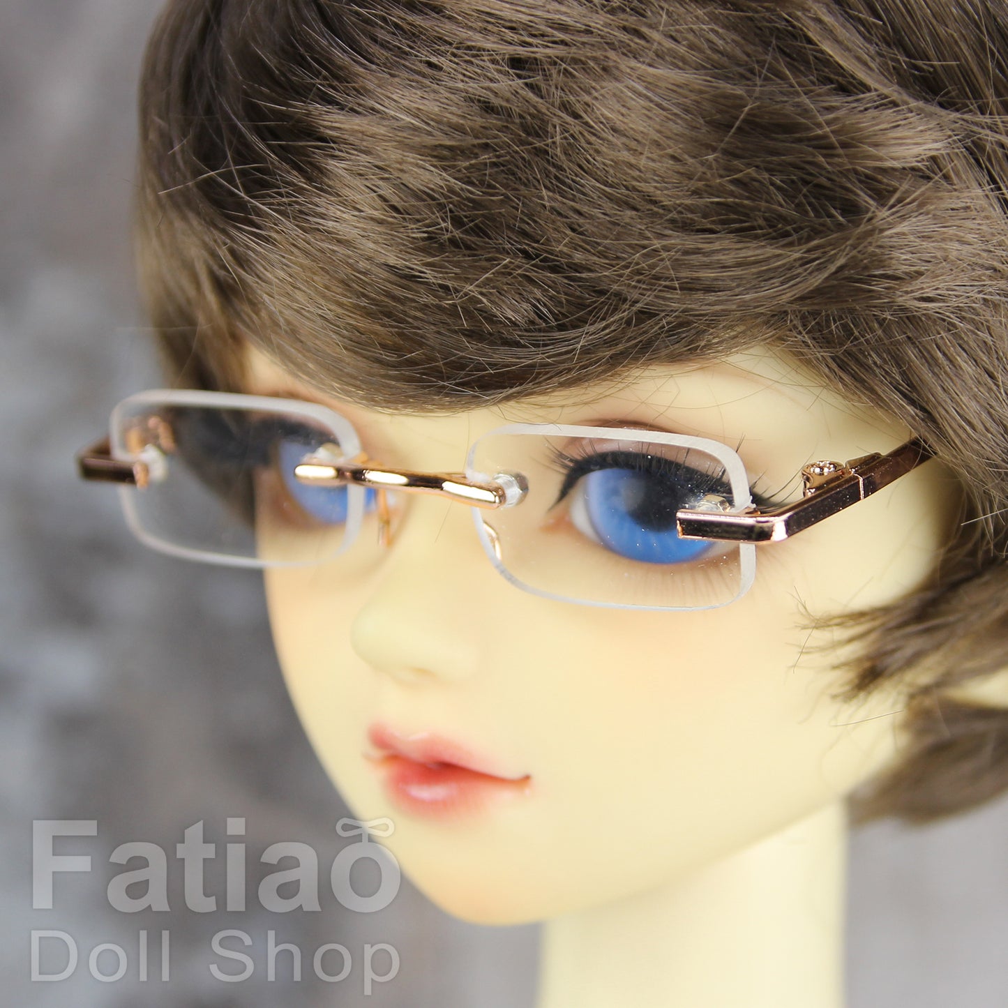 New fashion Rimless Frames Dolls Glasses fit 1/3 BJD SD Super Dollfie