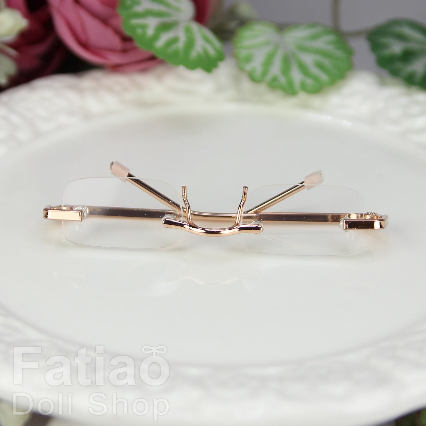 New fashion Rimless Frames Dolls Glasses fit 1/3 BJD SD Super Dollfie