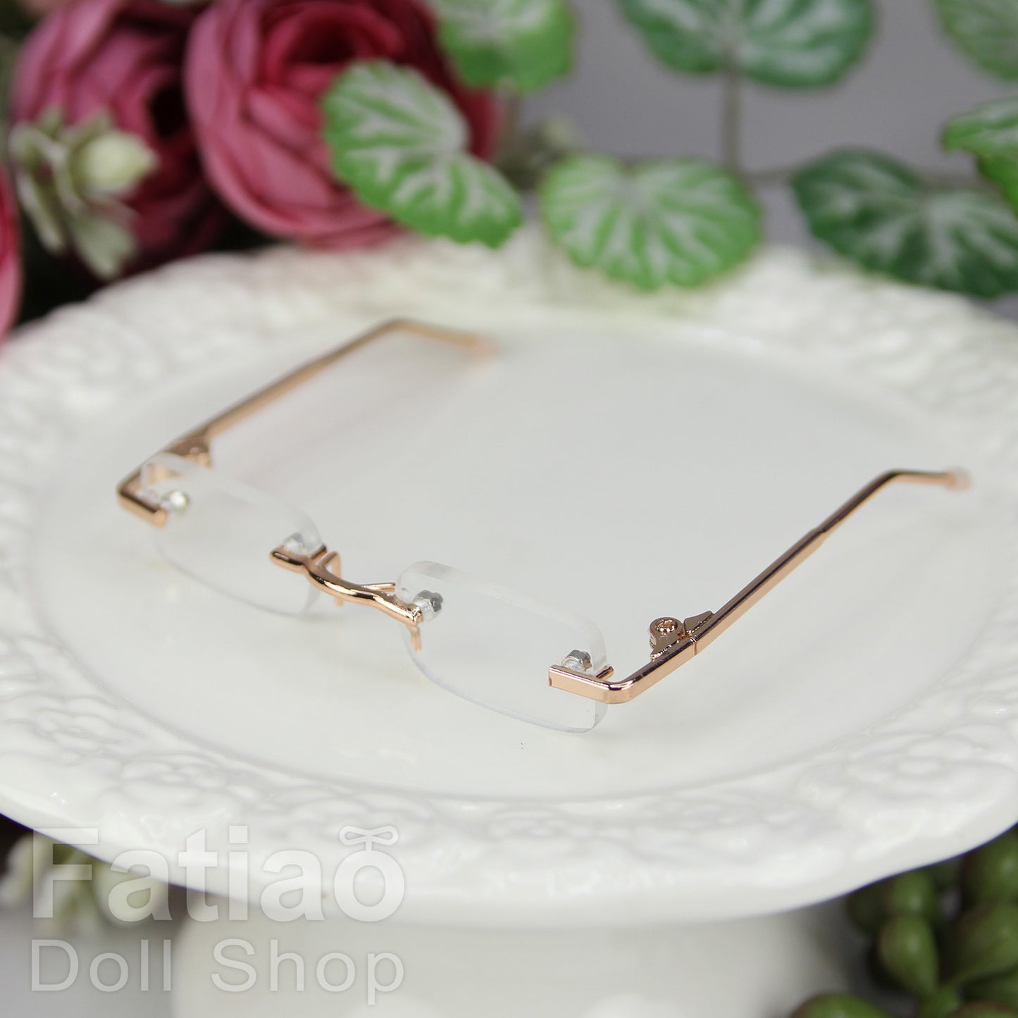 New fashion Rimless Frames Dolls Glasses fit 1/3 BJD SD Super Dollfie