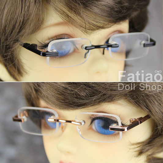New fashion Rimless Frames Dolls Glasses fit 1/3 BJD SD Super Dollfie