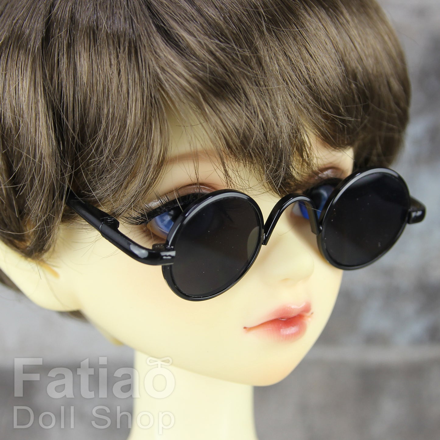 New fashion Dolls sunglasses Glasses fit 1/3 BJD SD Super Dollfie  - Black