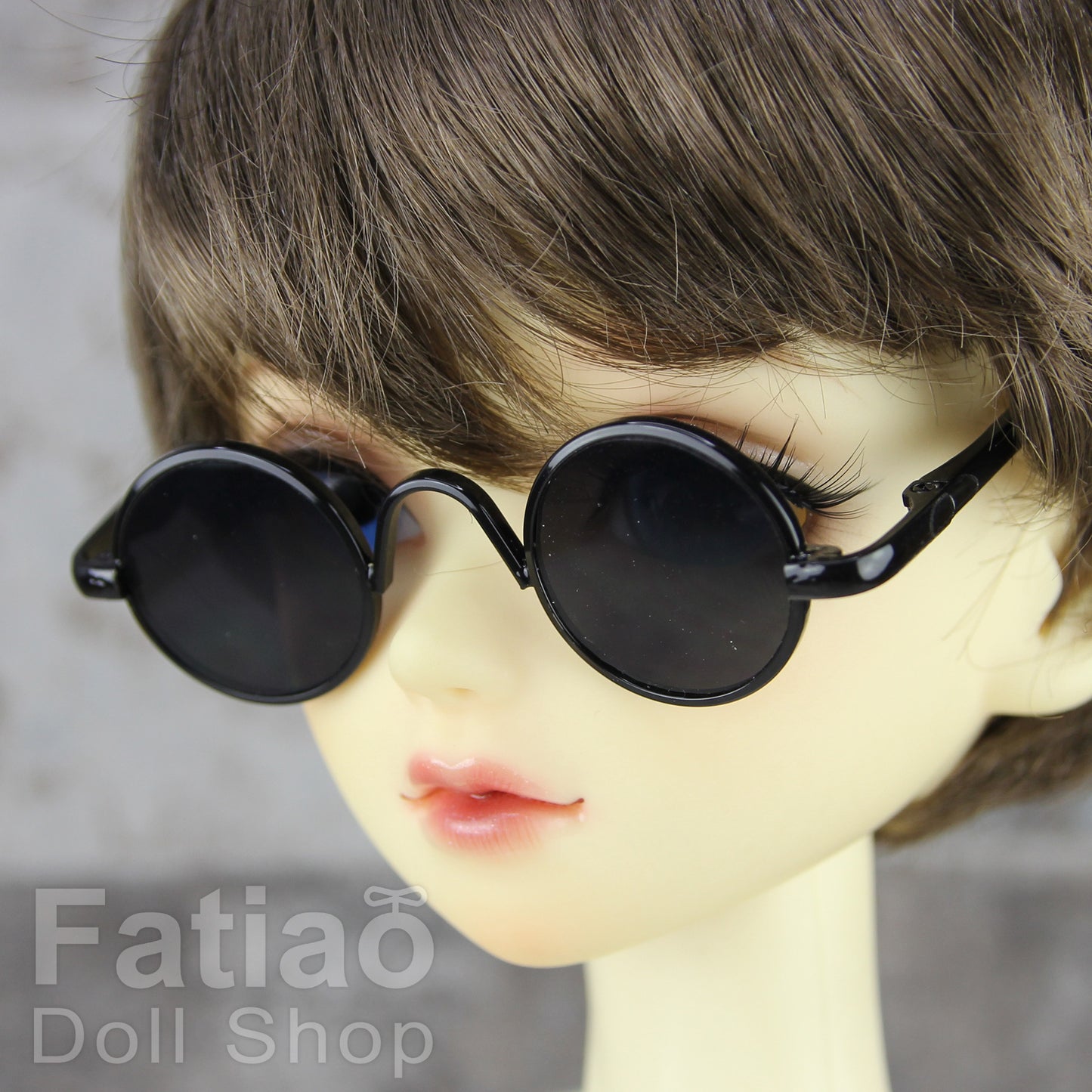 New fashion Dolls sunglasses Glasses fit 1/3 BJD SD Super Dollfie  - Black