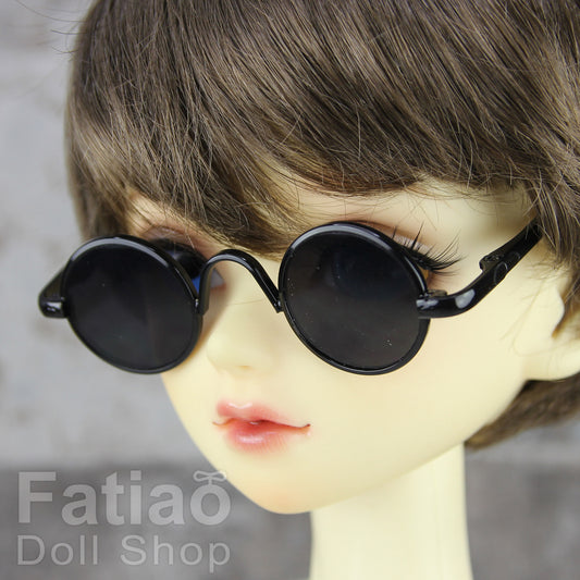 New fashion Dolls sunglasses Glasses fit 1/3 BJD SD Super Dollfie  - Black