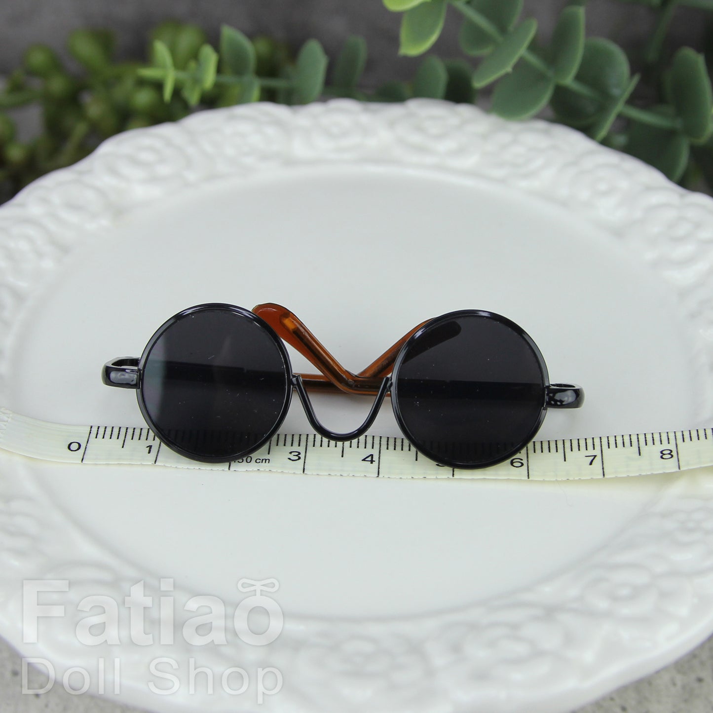 New fashion Dolls sunglasses Glasses fit 1/3 BJD SD Super Dollfie  - Black