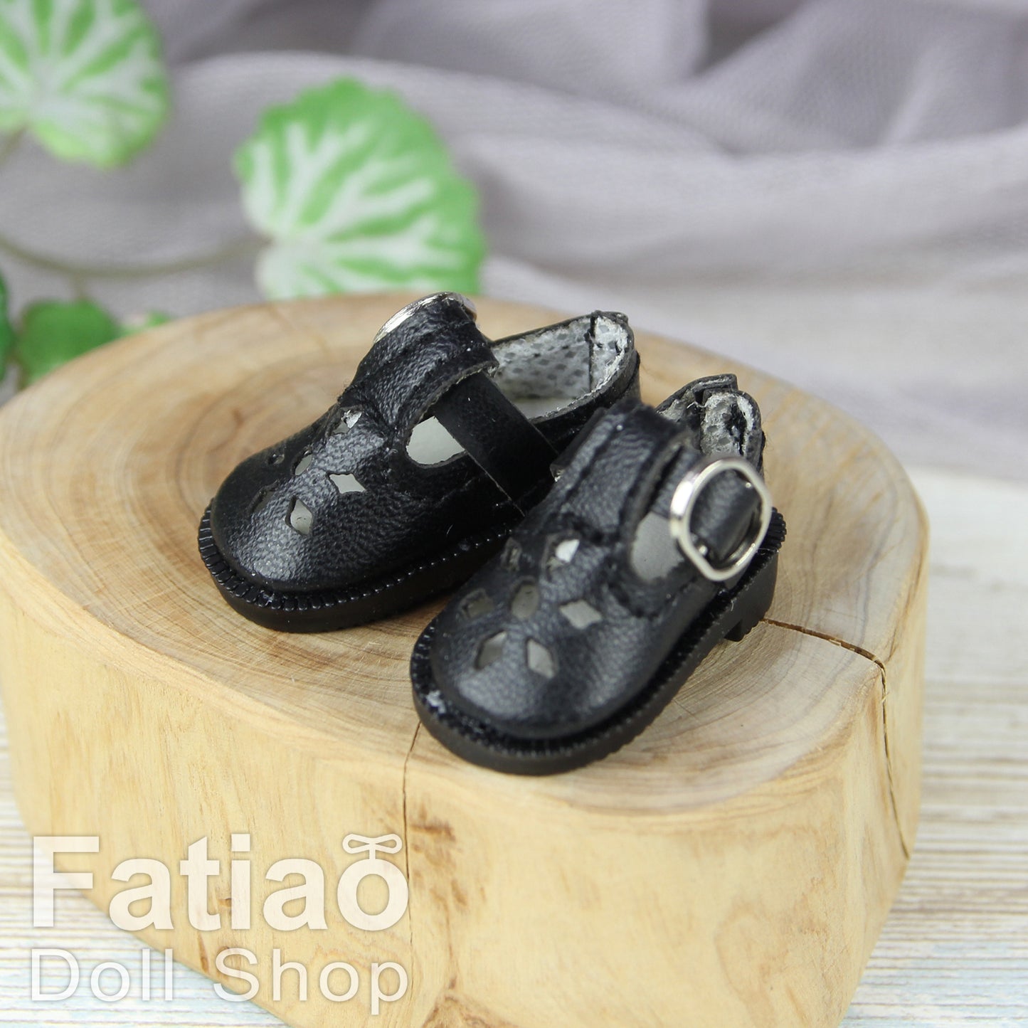 Fatiao - New Lati Yellow Pukifee OB22 OB24 1/8 BJD Dolls Mary Jane shoes (Size 2.7cm)