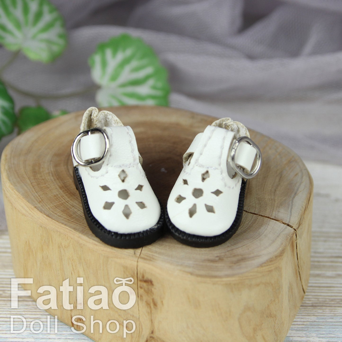Fatiao - New Lati Yellow Pukifee OB22 OB24 1/8 BJD Dolls Mary Jane shoes (Size 2.7cm)