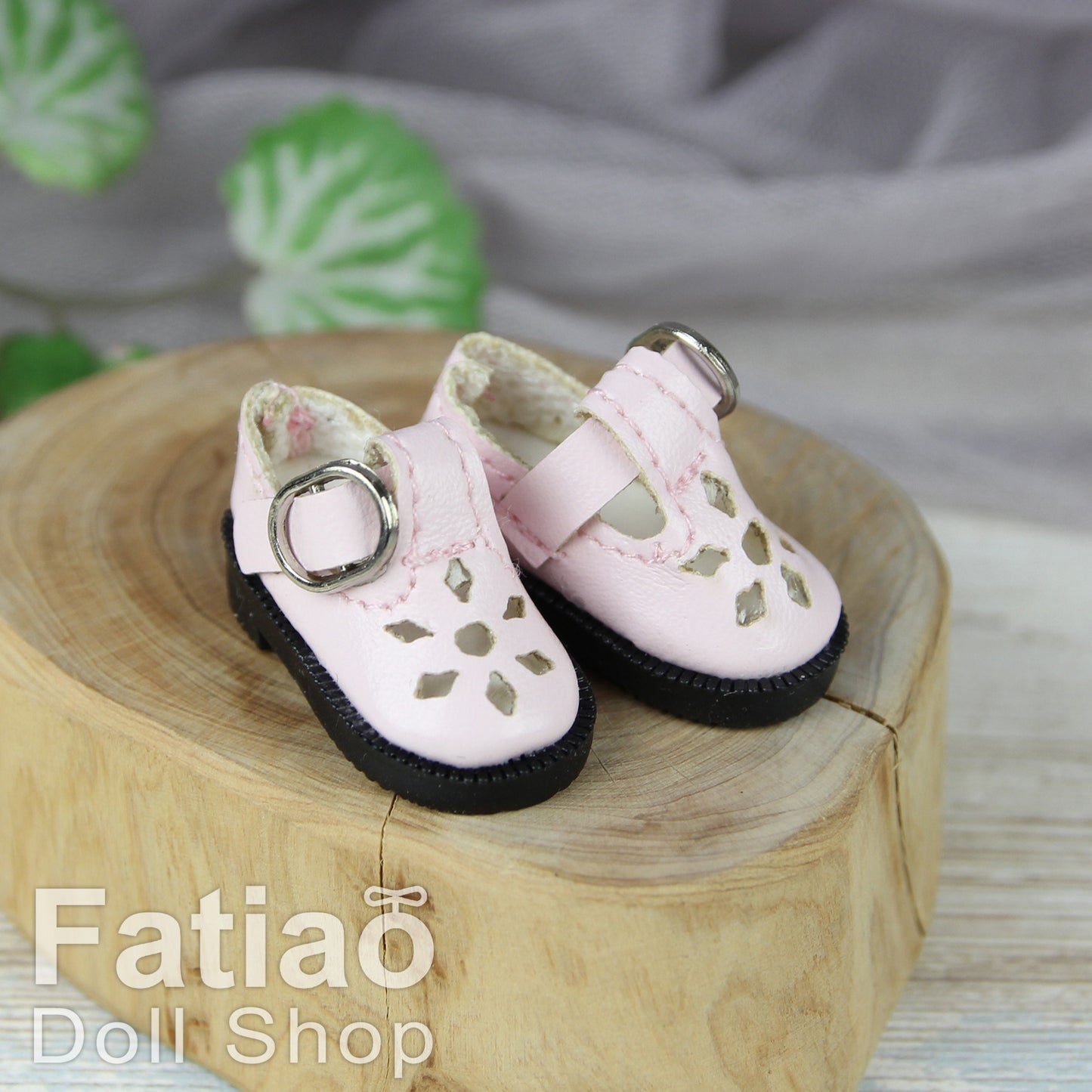 Fatiao - New Lati Yellow Pukifee OB22 OB24 1/8 BJD Dolls Mary Jane shoes (Size 2.7cm)