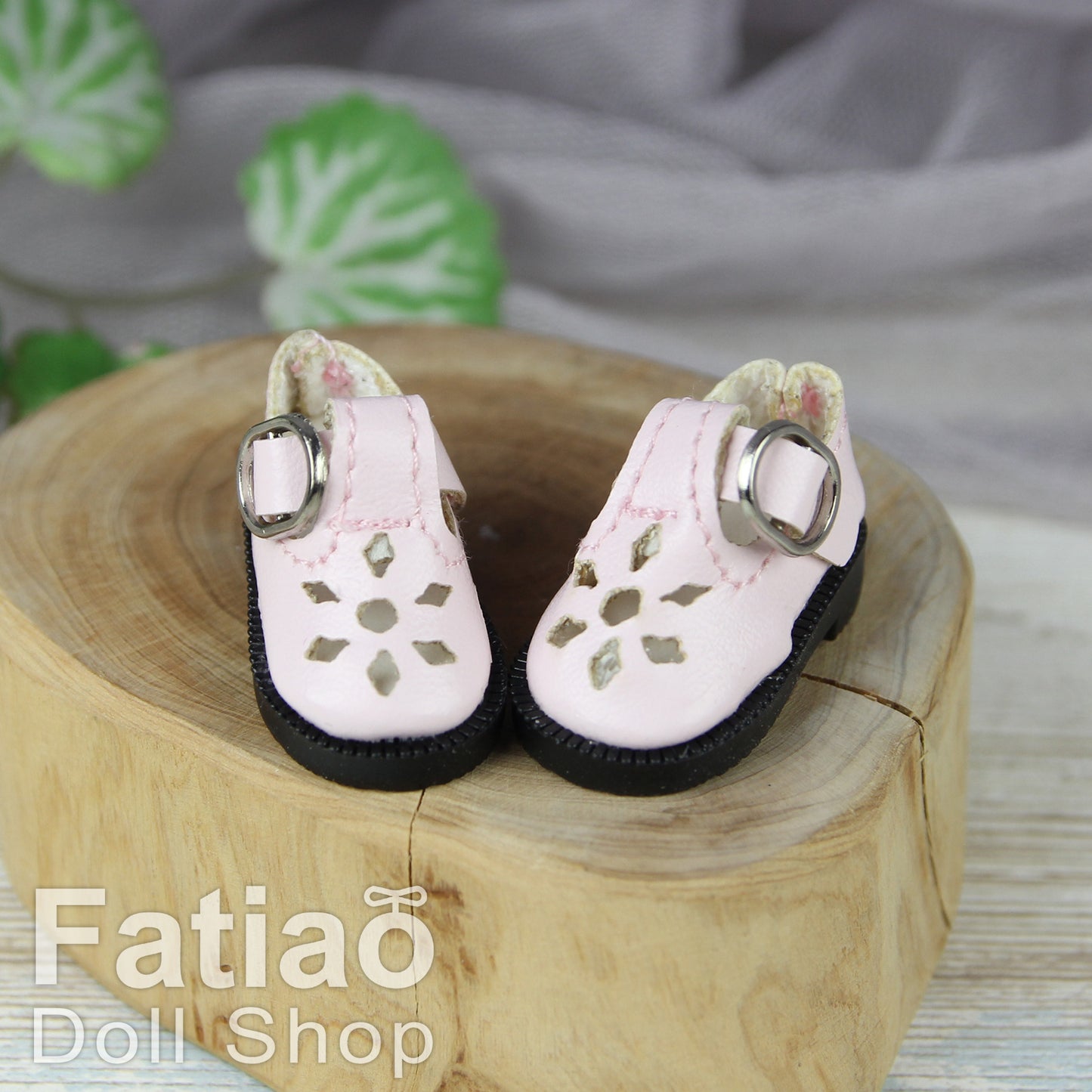 Fatiao - New Lati Yellow Pukifee OB22 OB24 1/8 BJD Dolls Mary Jane shoes (Size 2.7cm)