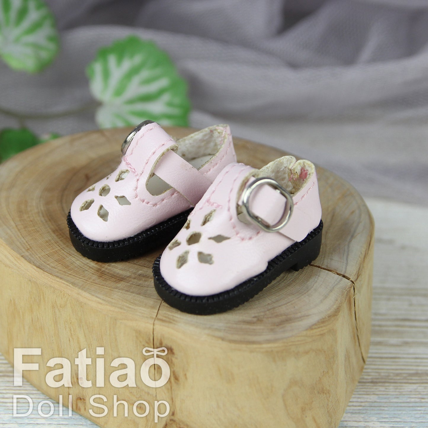 Fatiao - New Lati Yellow Pukifee OB22 OB24 1/8 BJD Dolls Mary Jane shoes (Size 2.7cm)