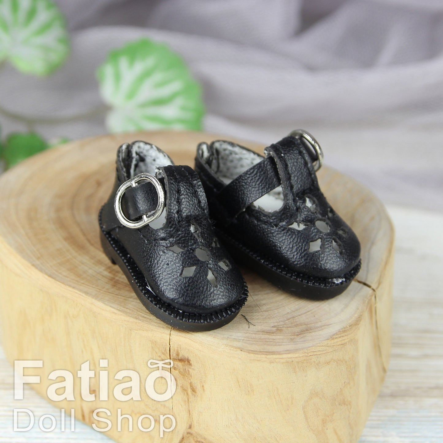 Fatiao - New Lati Yellow Pukifee OB22 OB24 1/8 BJD Dolls Mary Jane shoes (Size 2.7cm)