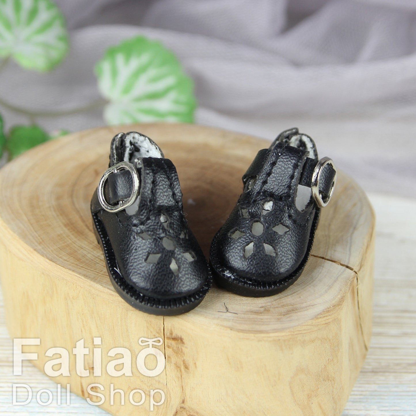 Fatiao - New Lati Yellow Pukifee OB22 OB24 1/8 BJD Dolls Mary Jane shoes (Size 2.7cm)