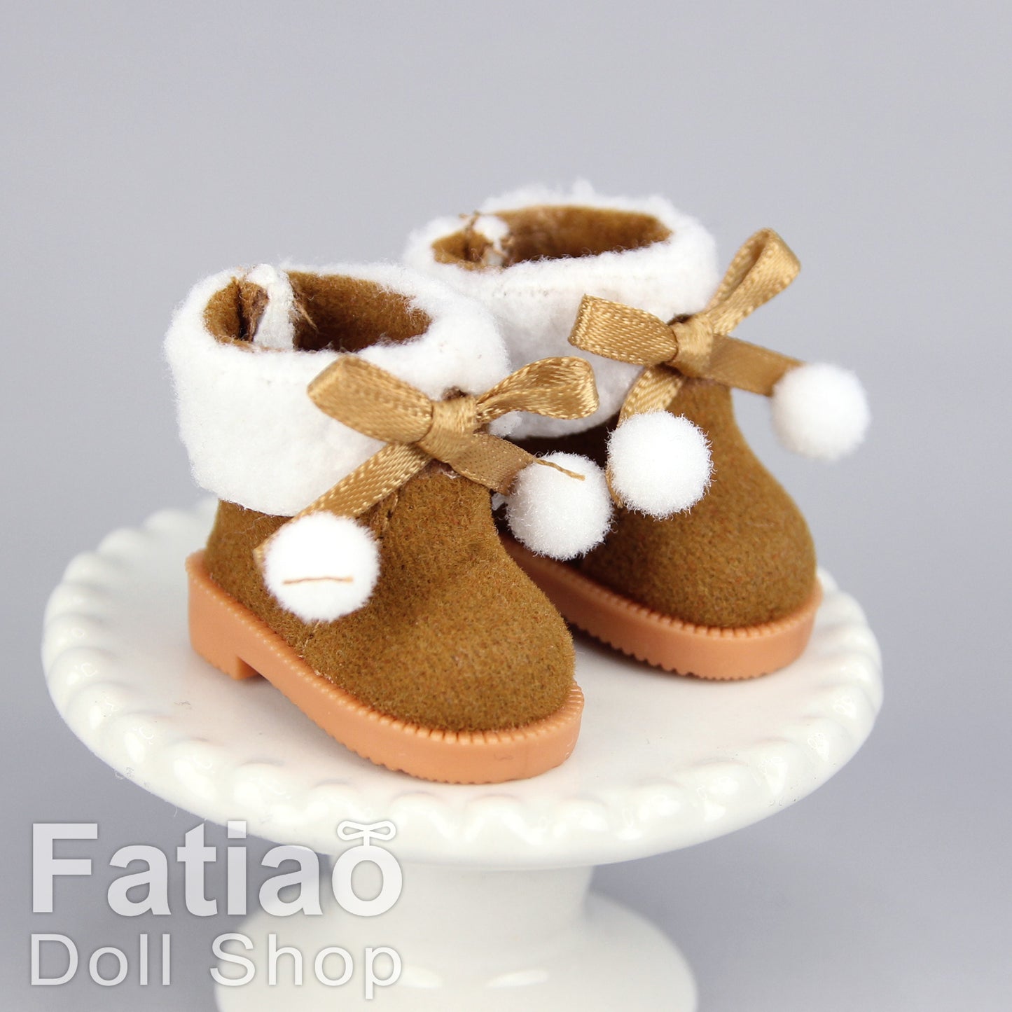 Fatiao - New Lati Yellow Pukifee Luts Tiny 1/8 BJD Dolls boots shoes (Size 2.7cm)