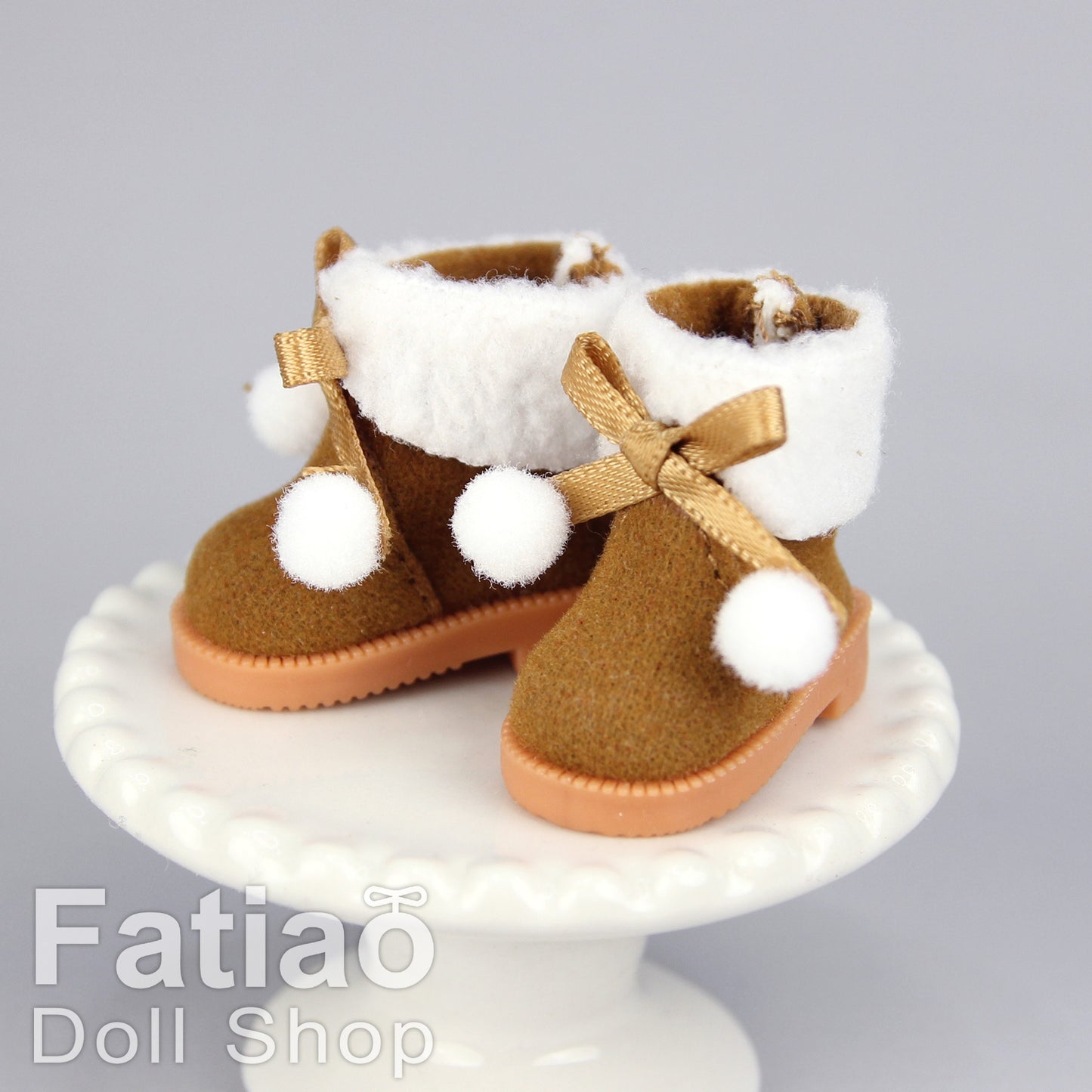 Fatiao - New Lati Yellow Pukifee Luts Tiny 1/8 BJD Dolls boots shoes (Size 2.7cm)