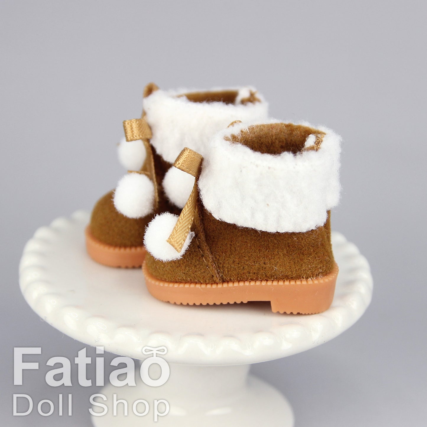 Fatiao - New Lati Yellow Pukifee Luts Tiny 1/8 BJD Dolls boots shoes (Size 2.7cm)