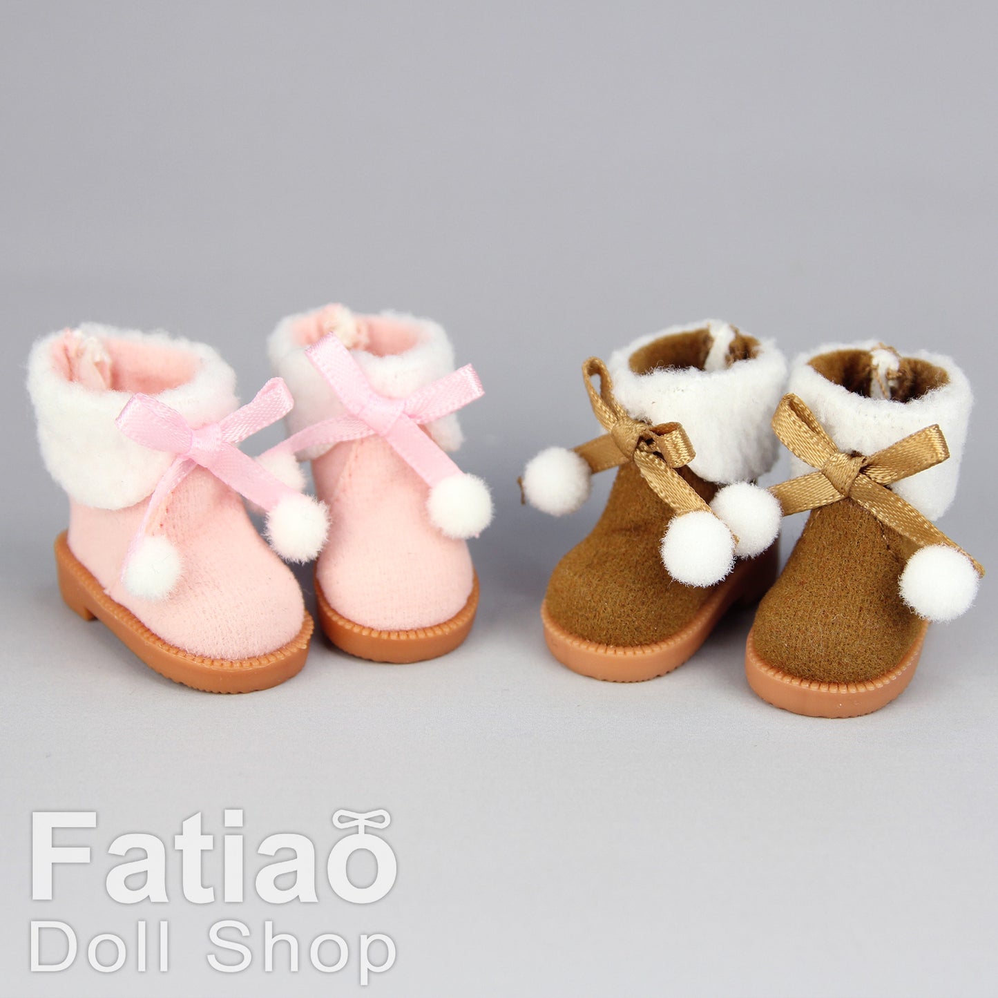 Fatiao - New Lati Yellow Pukifee Luts Tiny 1/8 BJD Dolls boots shoes (Size 2.7cm)