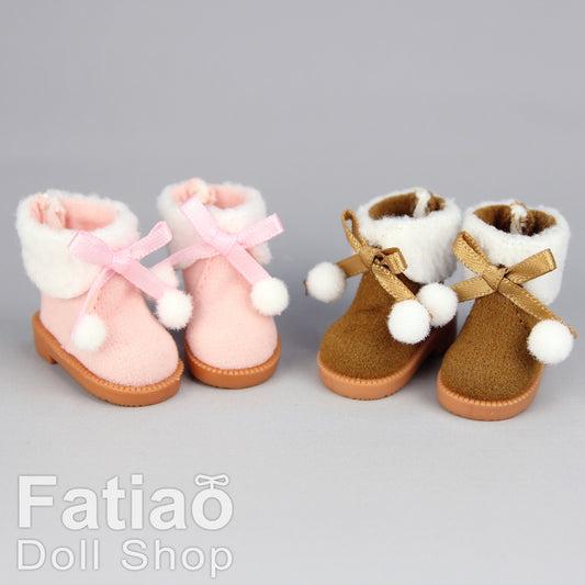 Fatiao - New Lati Yellow Pukifee Luts Tiny 1/8 BJD Dolls boots shoes (Size 2.7cm)