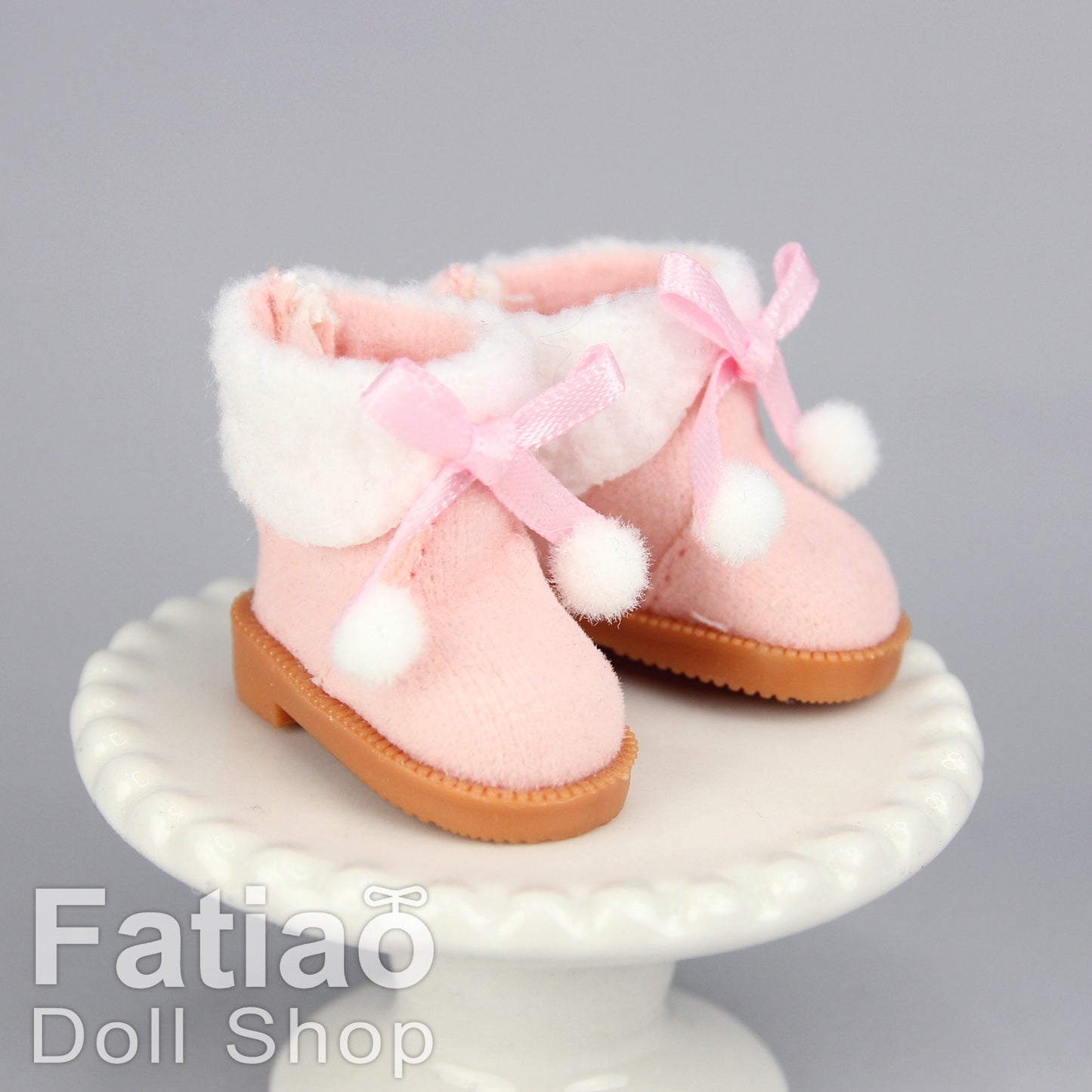 Fatiao - New Lati Yellow Pukifee Luts Tiny 1/8 BJD Dolls boots shoes (Size 2.7cm)