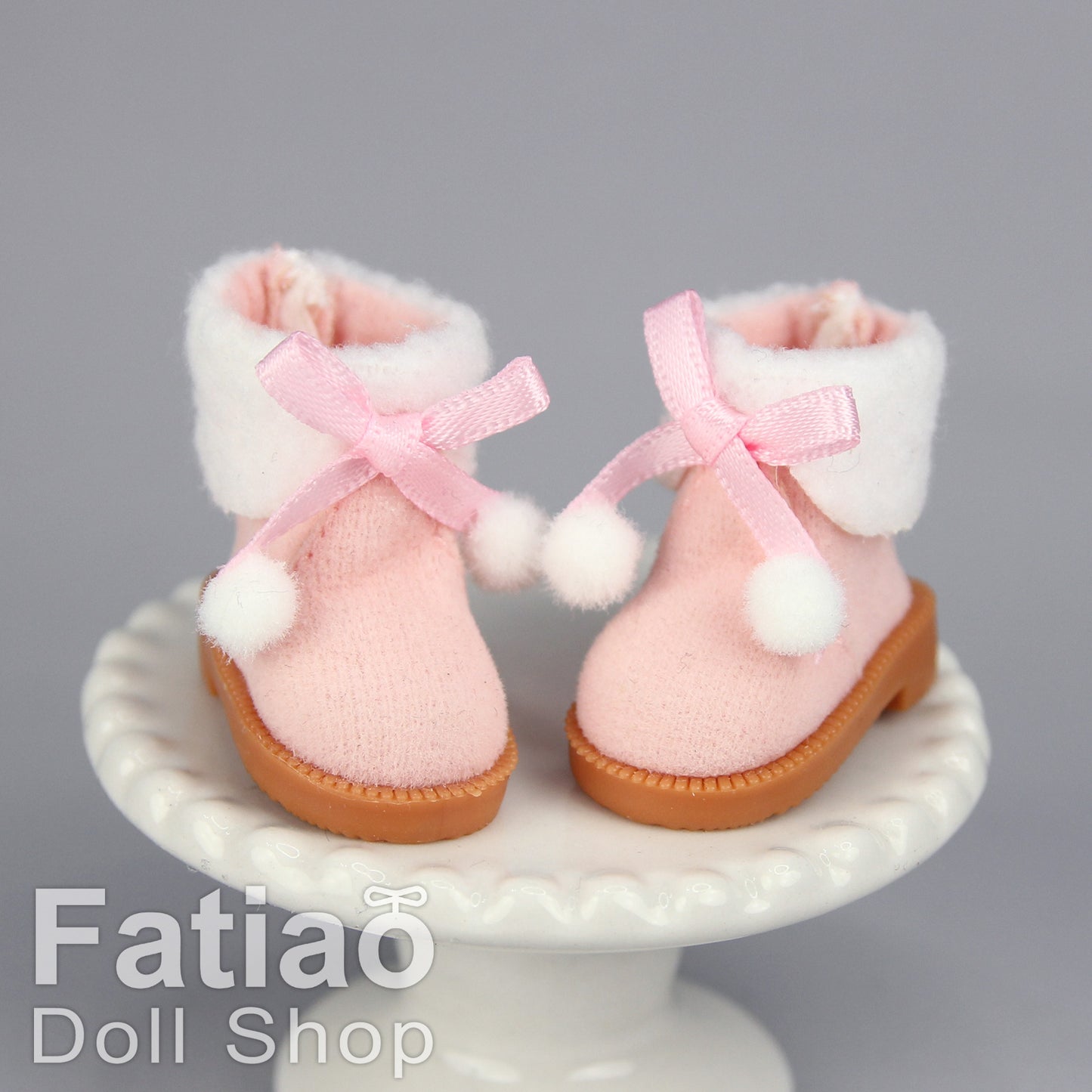 Fatiao - New Lati Yellow Pukifee Luts Tiny 1/8 BJD Dolls boots shoes (Size 2.7cm)