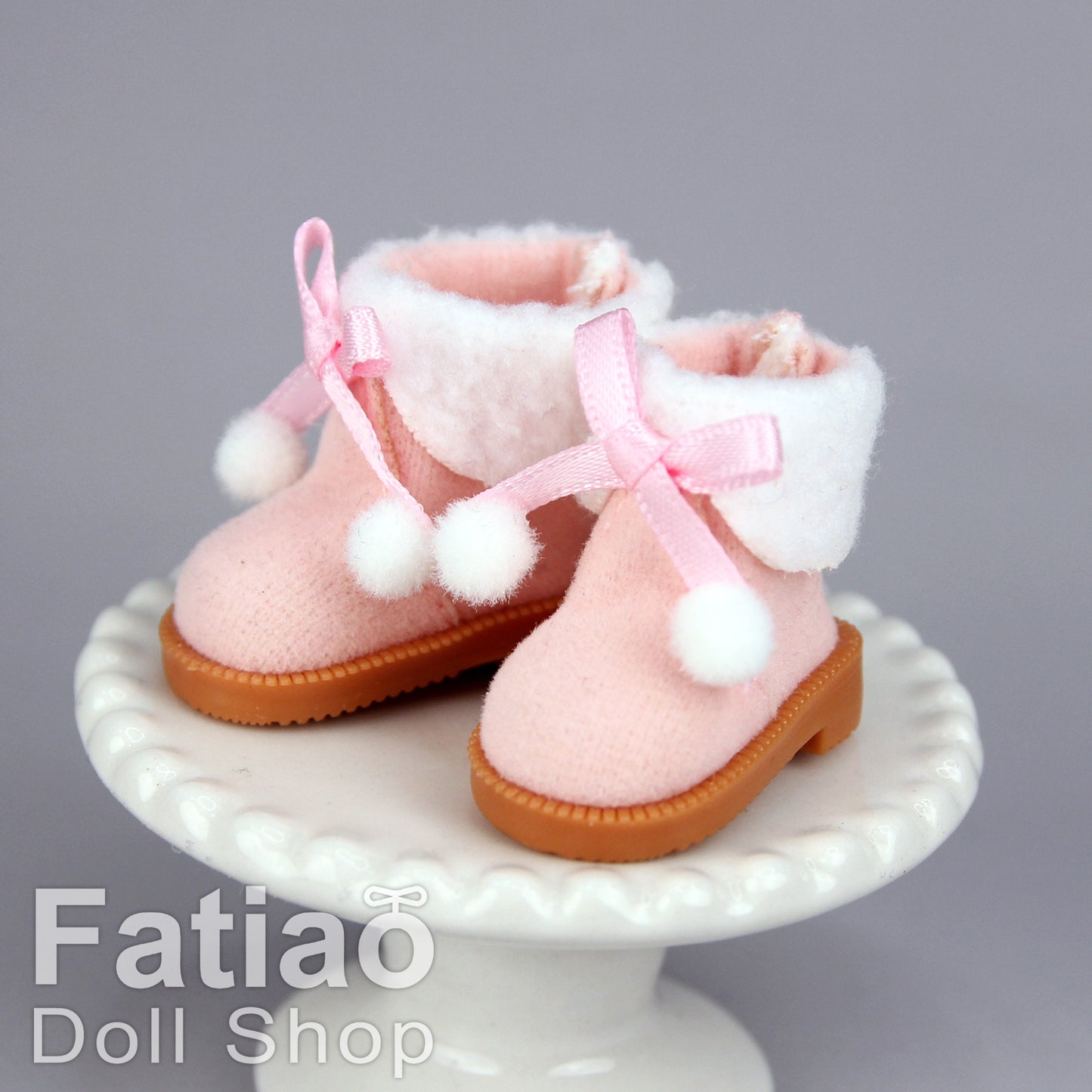 Fatiao - New Lati Yellow Pukifee Luts Tiny 1/8 BJD Dolls boots shoes (Size 2.7cm)